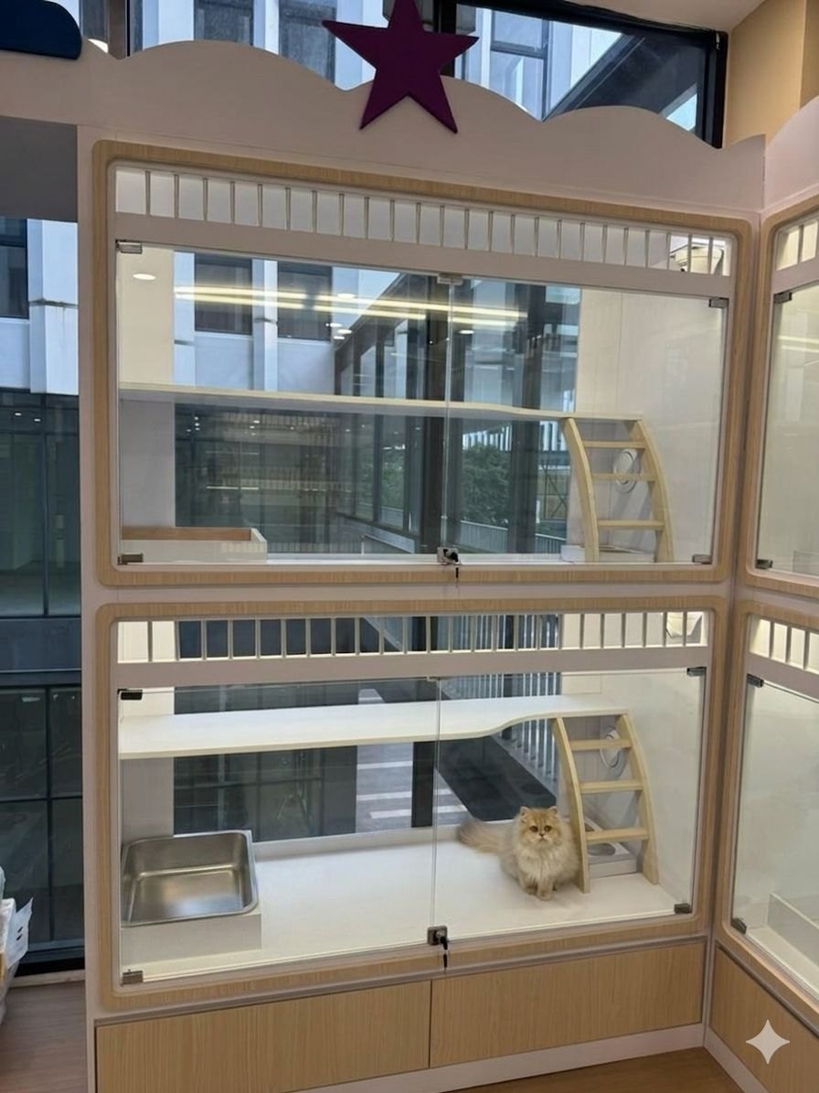 纯种猫展示区